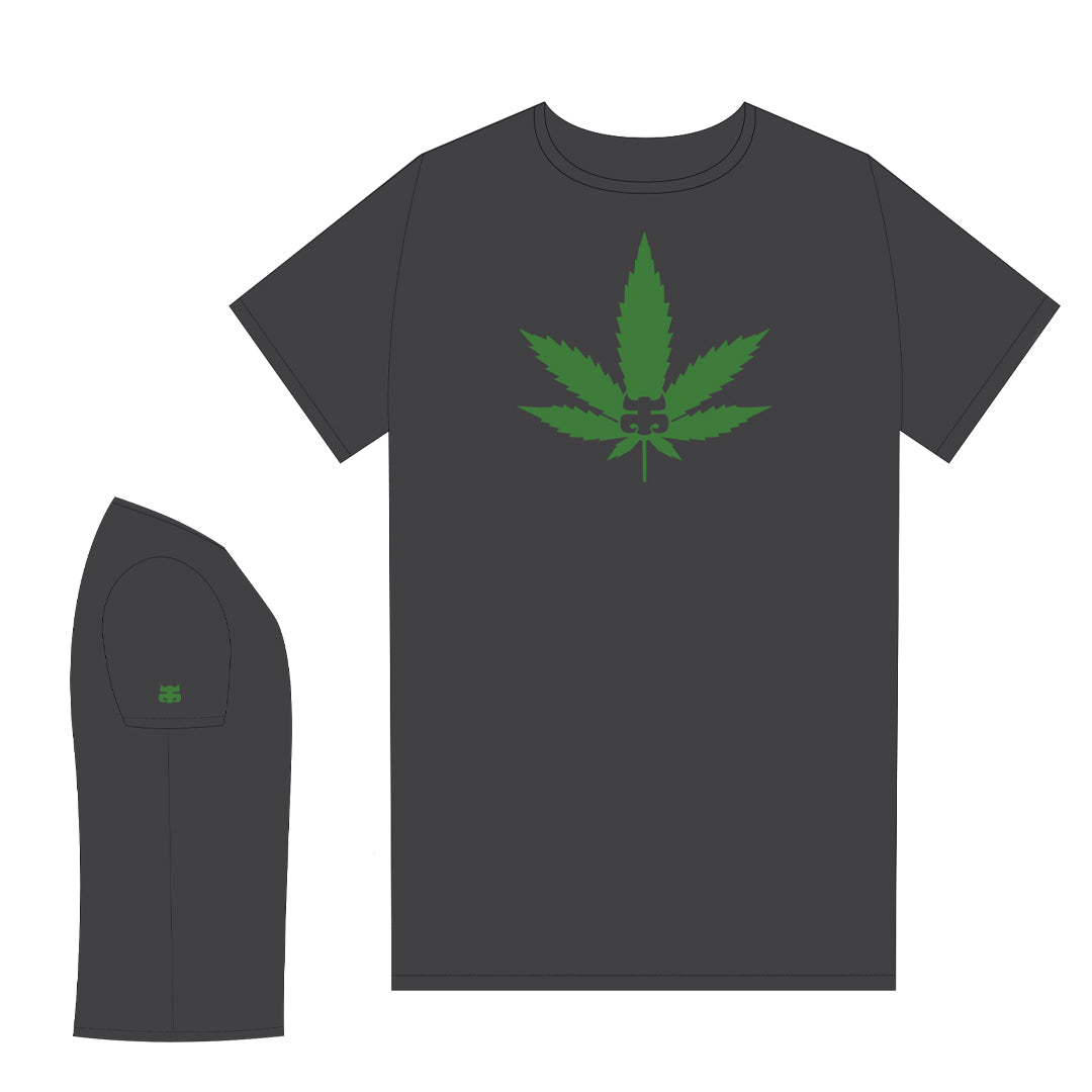 IPATH T-SHIRT WEED LEAF